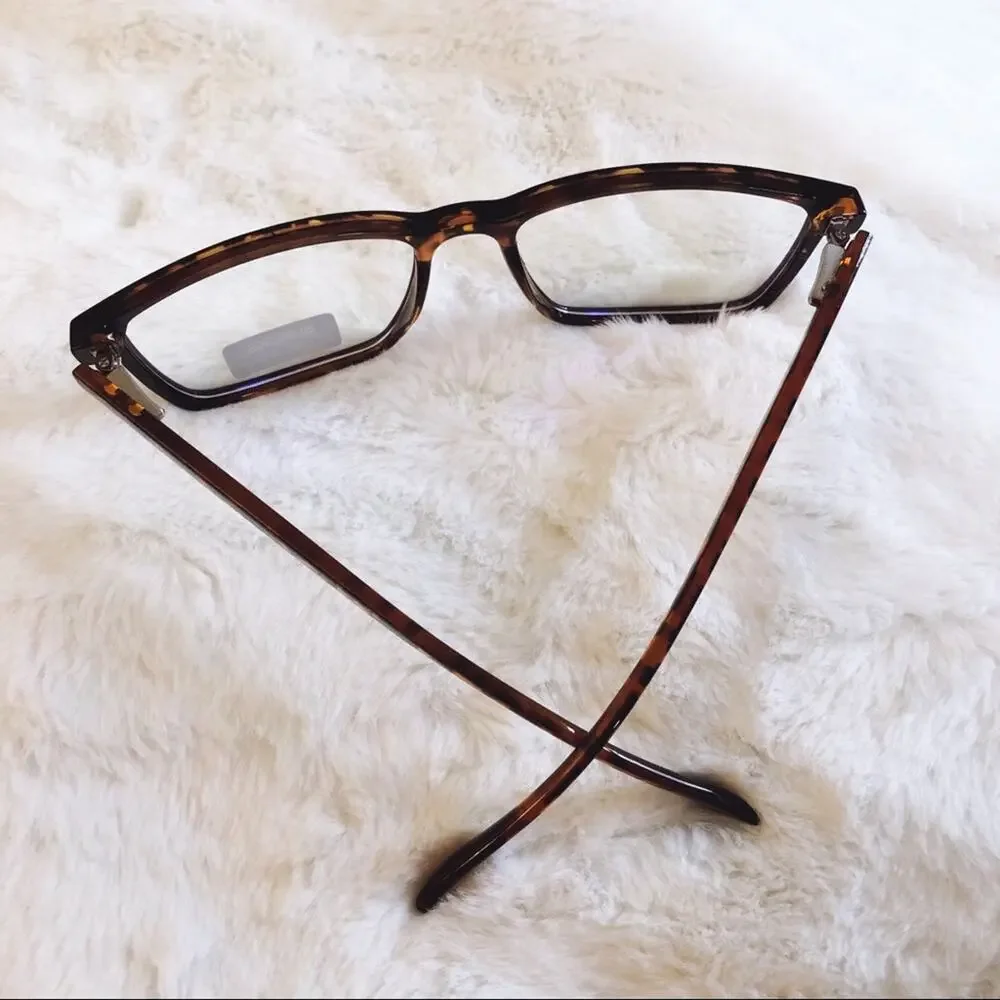 Elena Tortoise Brown Computer Blue Light Glasses